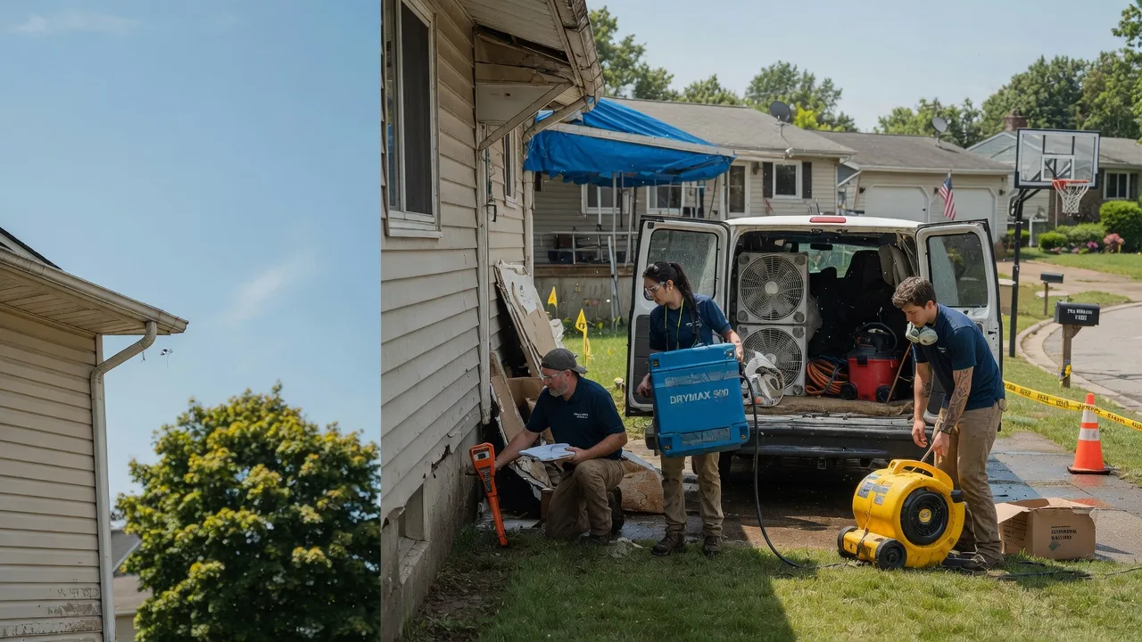 Ceiling Leak Cleanup in Southfield, MI near me